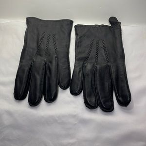 Huge Boss Men’s Nappa-Leather Gloves